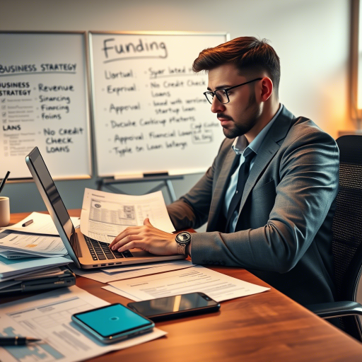 startup business loans no credit check no revenue